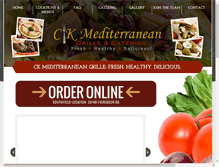 Tablet Screenshot of ckgrille.com